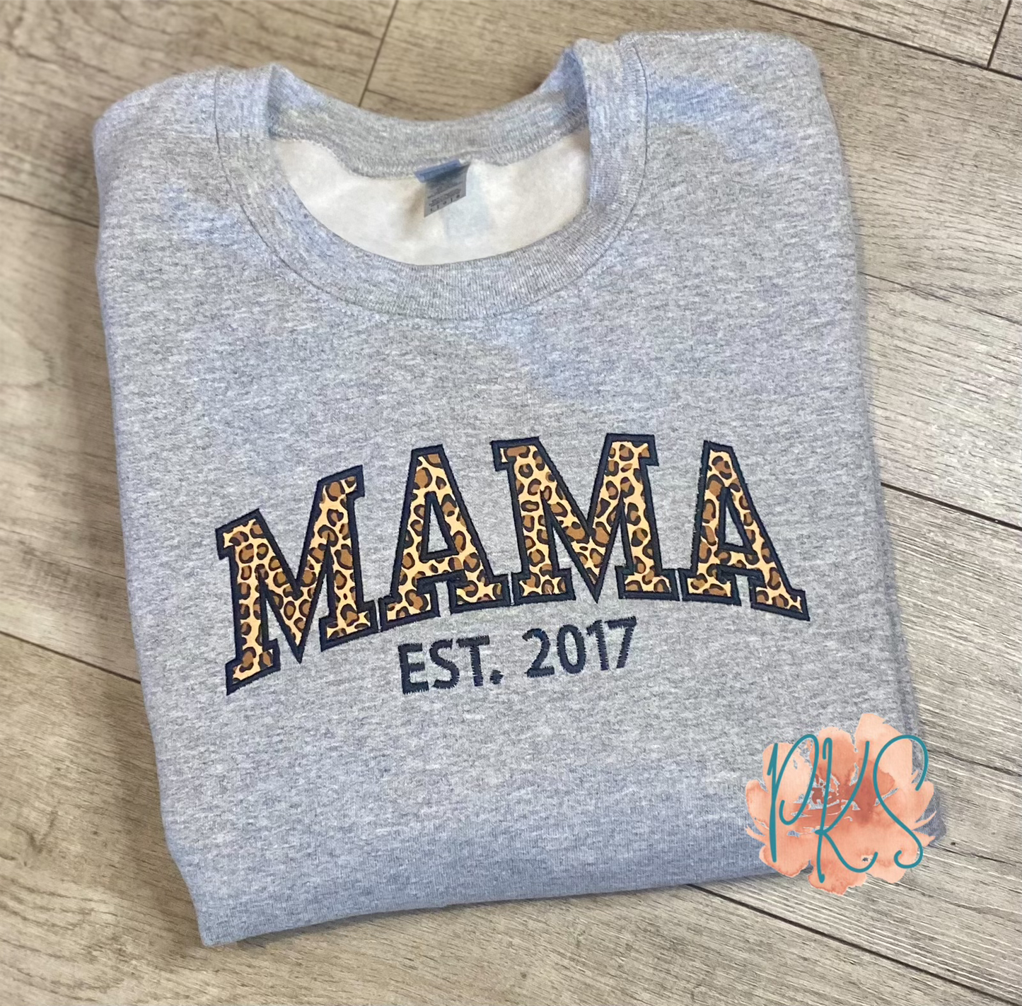 Mama Sweatshirt with Sleeve Personalization.