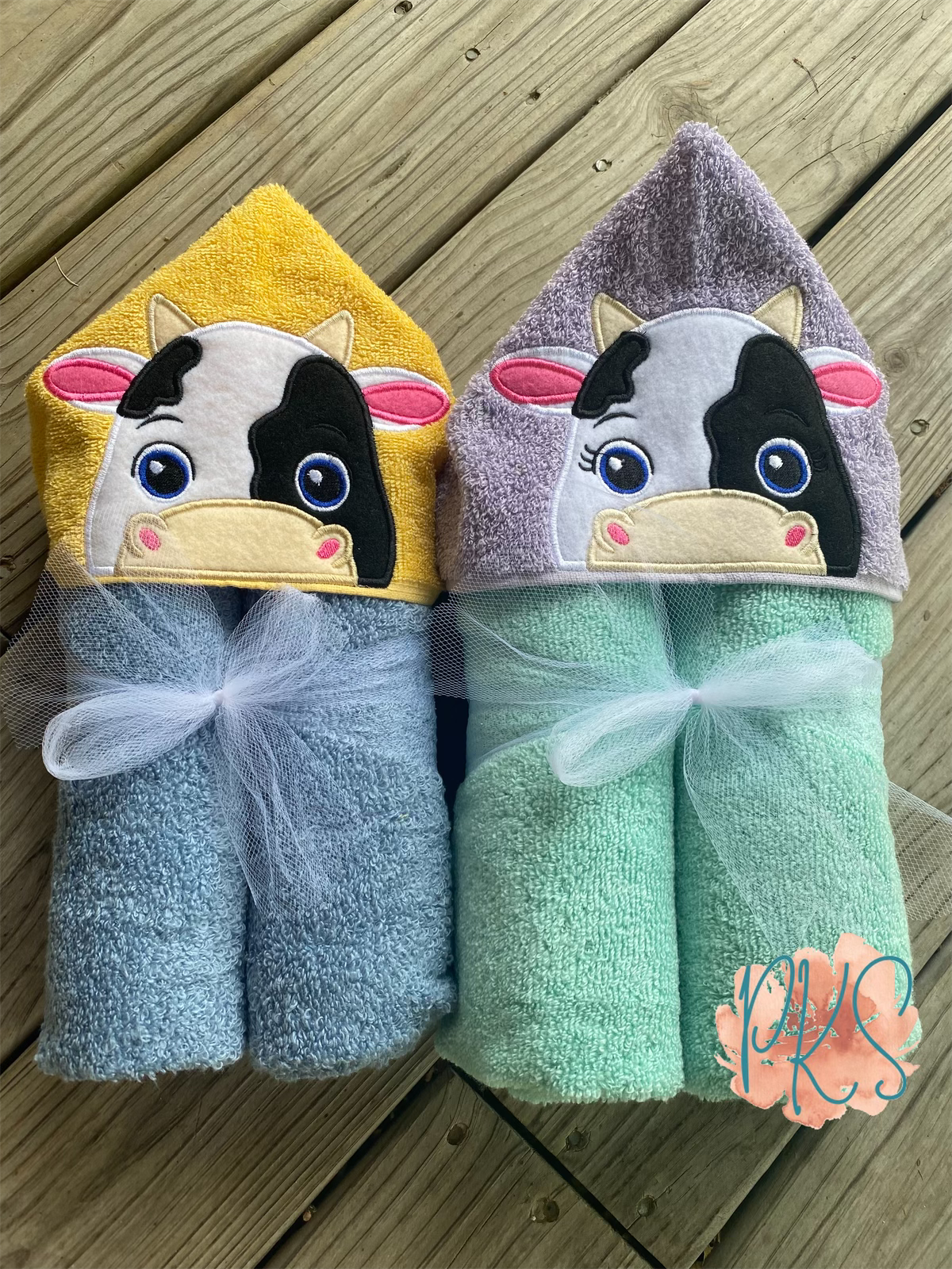 Cow Hooded Towel
