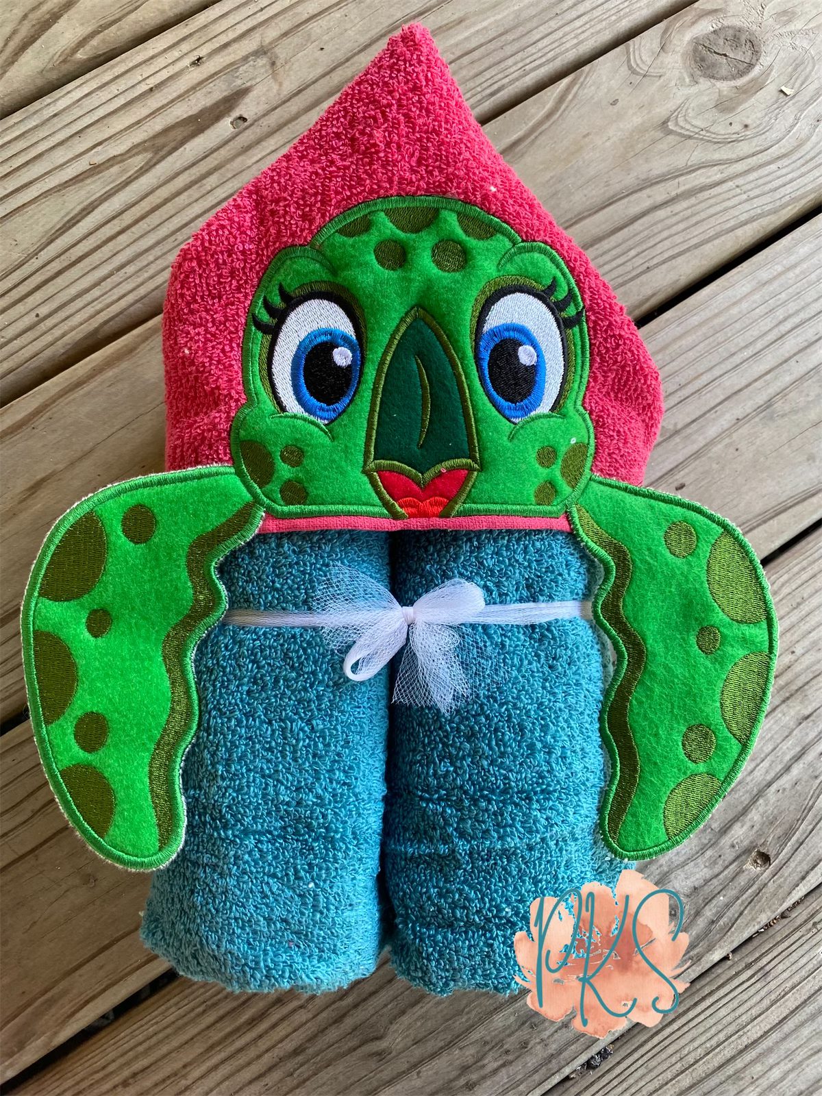 Sea Turtle Hooded Towel