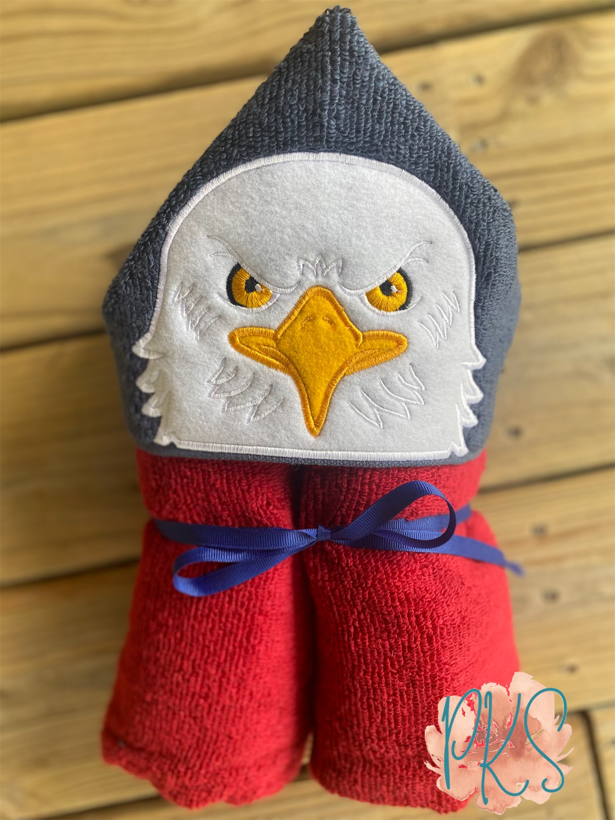 Bald Eagle Hooded Towel