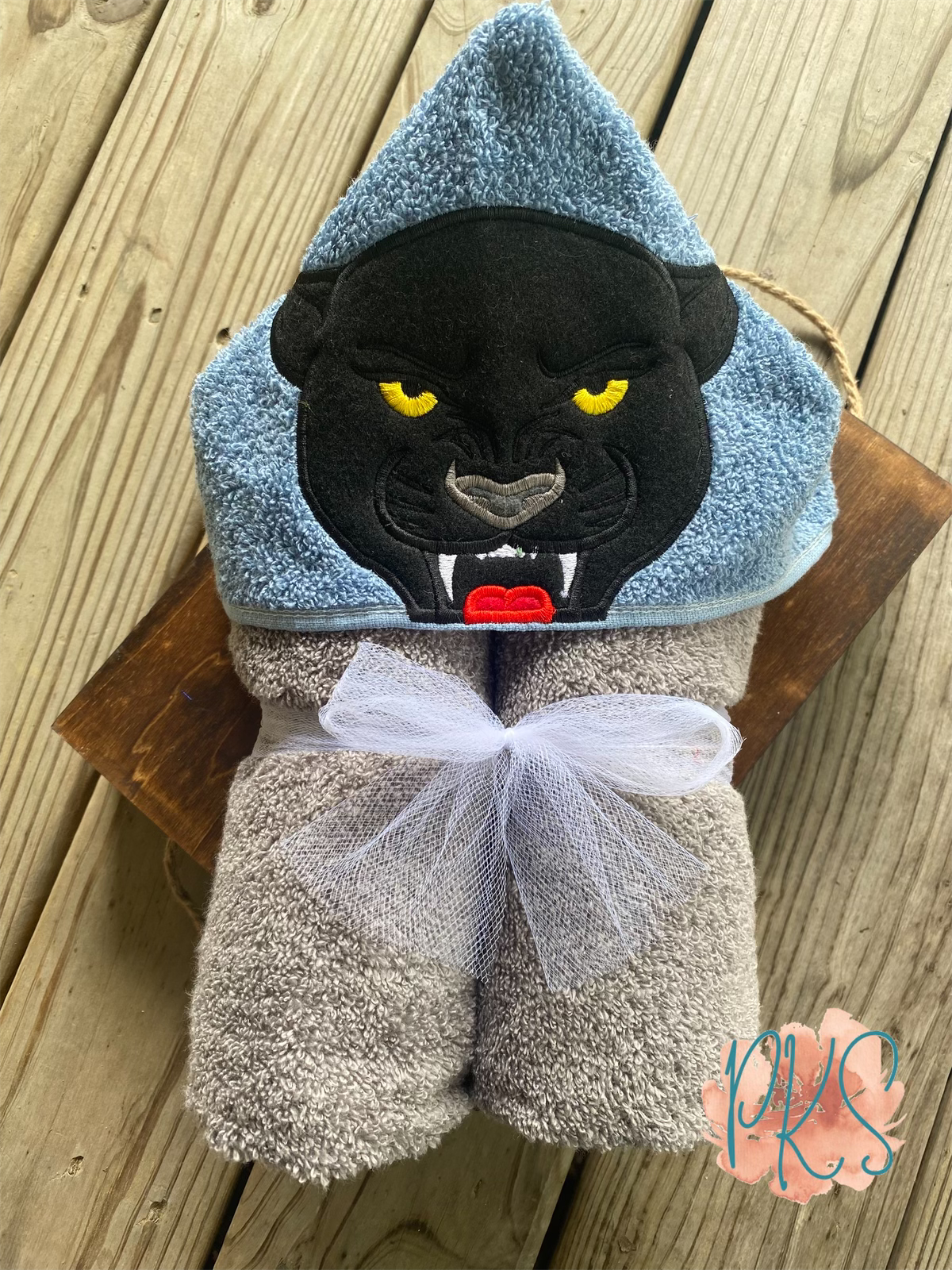 Growling Panther Hooded Towel