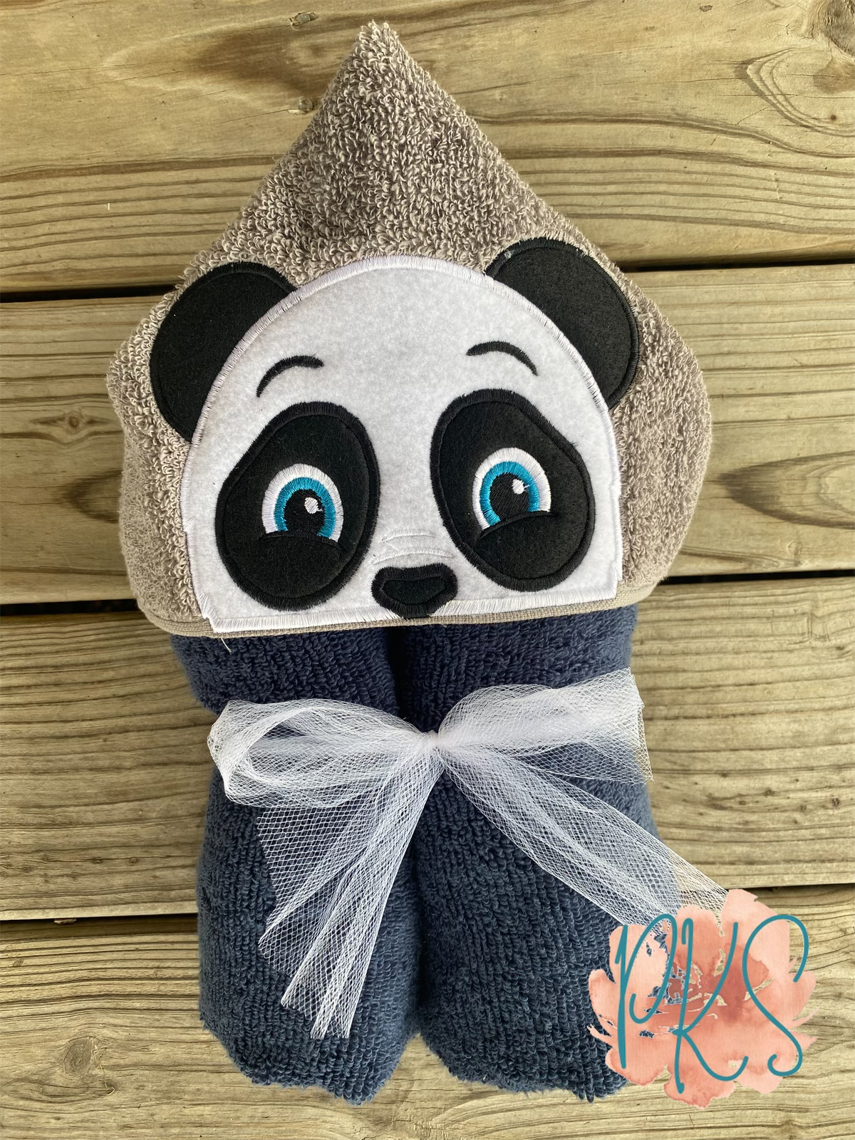 Panda Hooded Towel