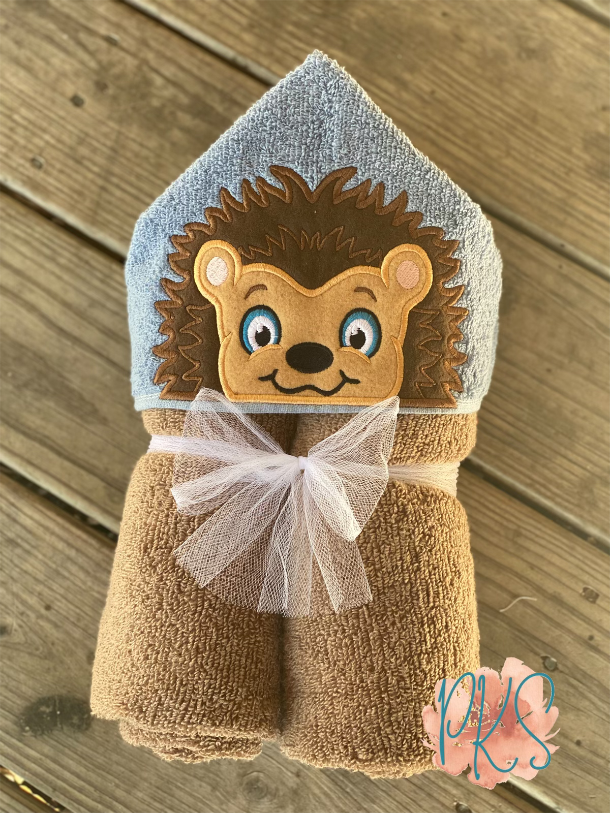 Hedgehog Hooded Towel