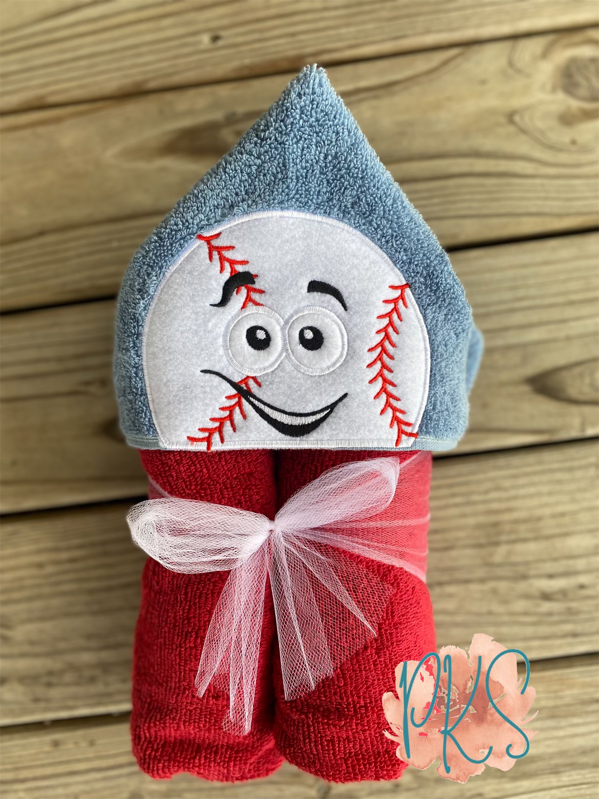 Baseball Hooded Towel