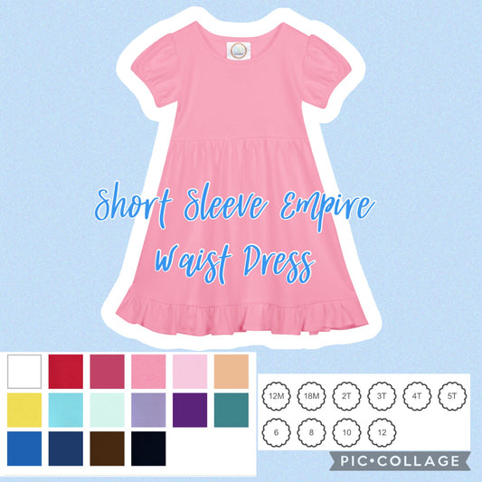Personalized Empire Waist Dress