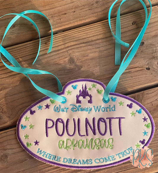 Vacation Stroller Tag