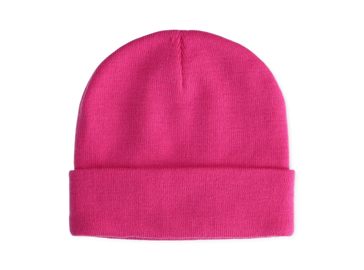 Embroidered Knit Beanie - Adults