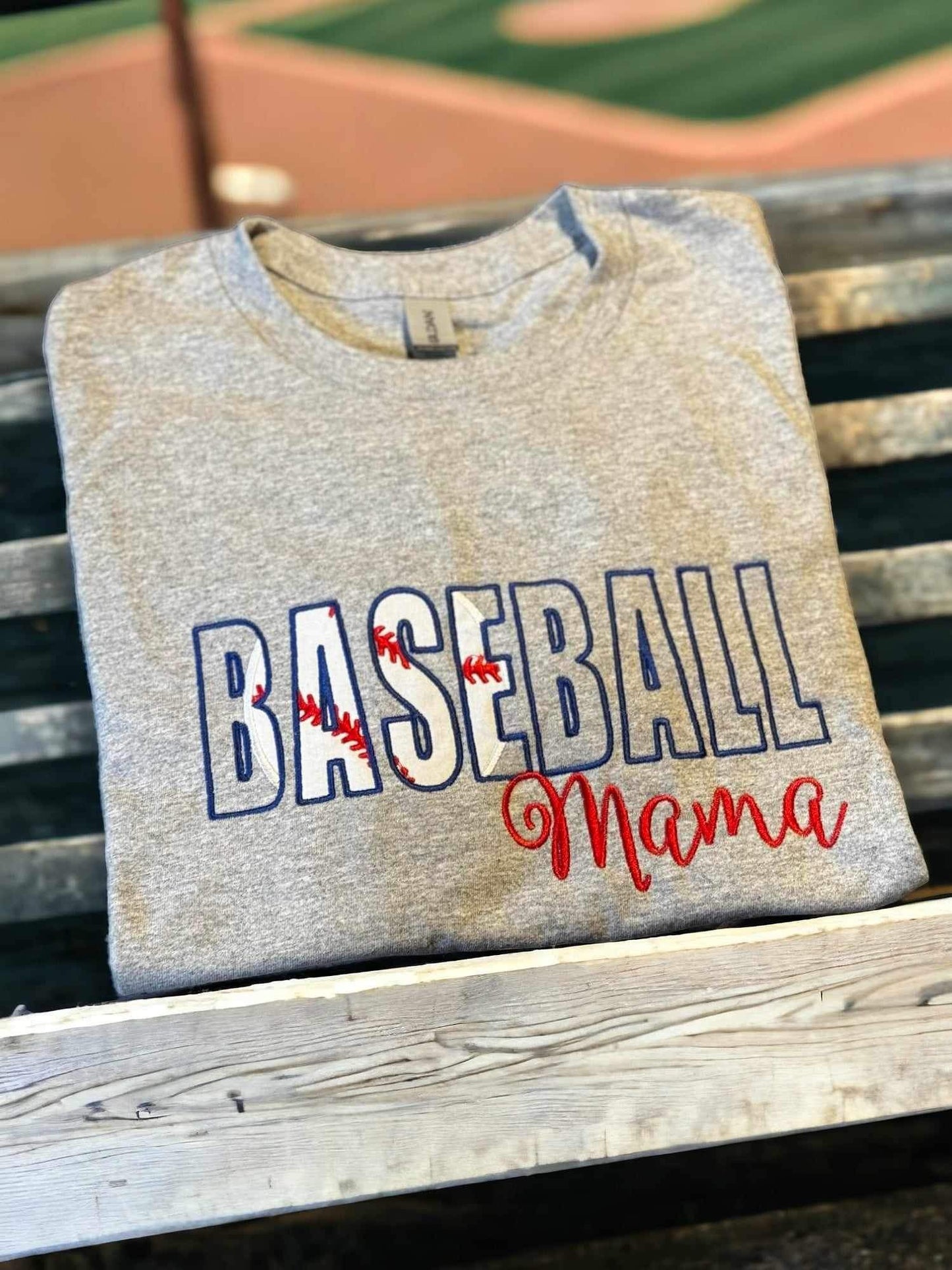 Baseball Mama Short Sleeve Tee Shirt