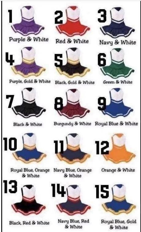 Personalized Cheer Uniform