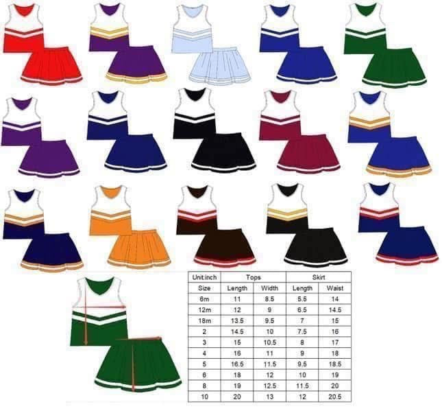 Personalized Cheer Uniform