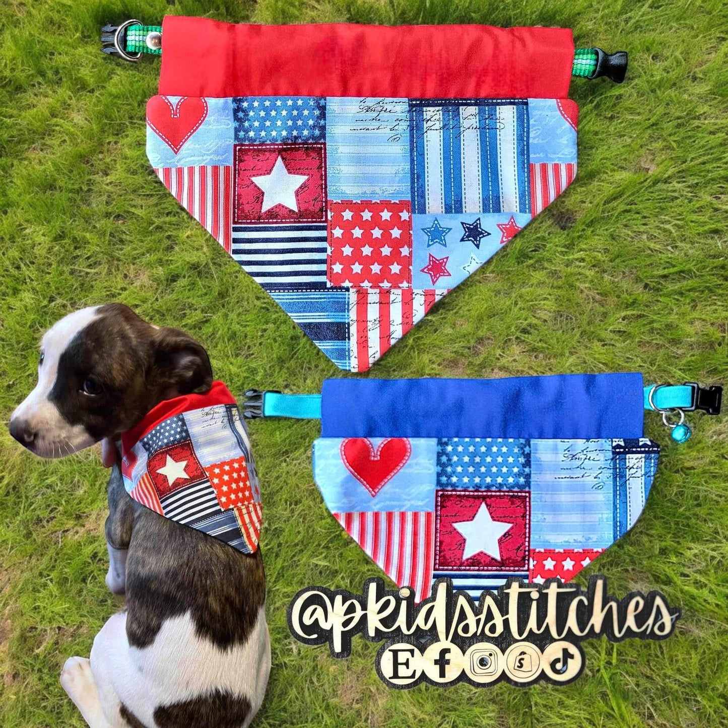 4th of July Dog Bandana