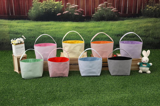 Seersucker Easter Basket
