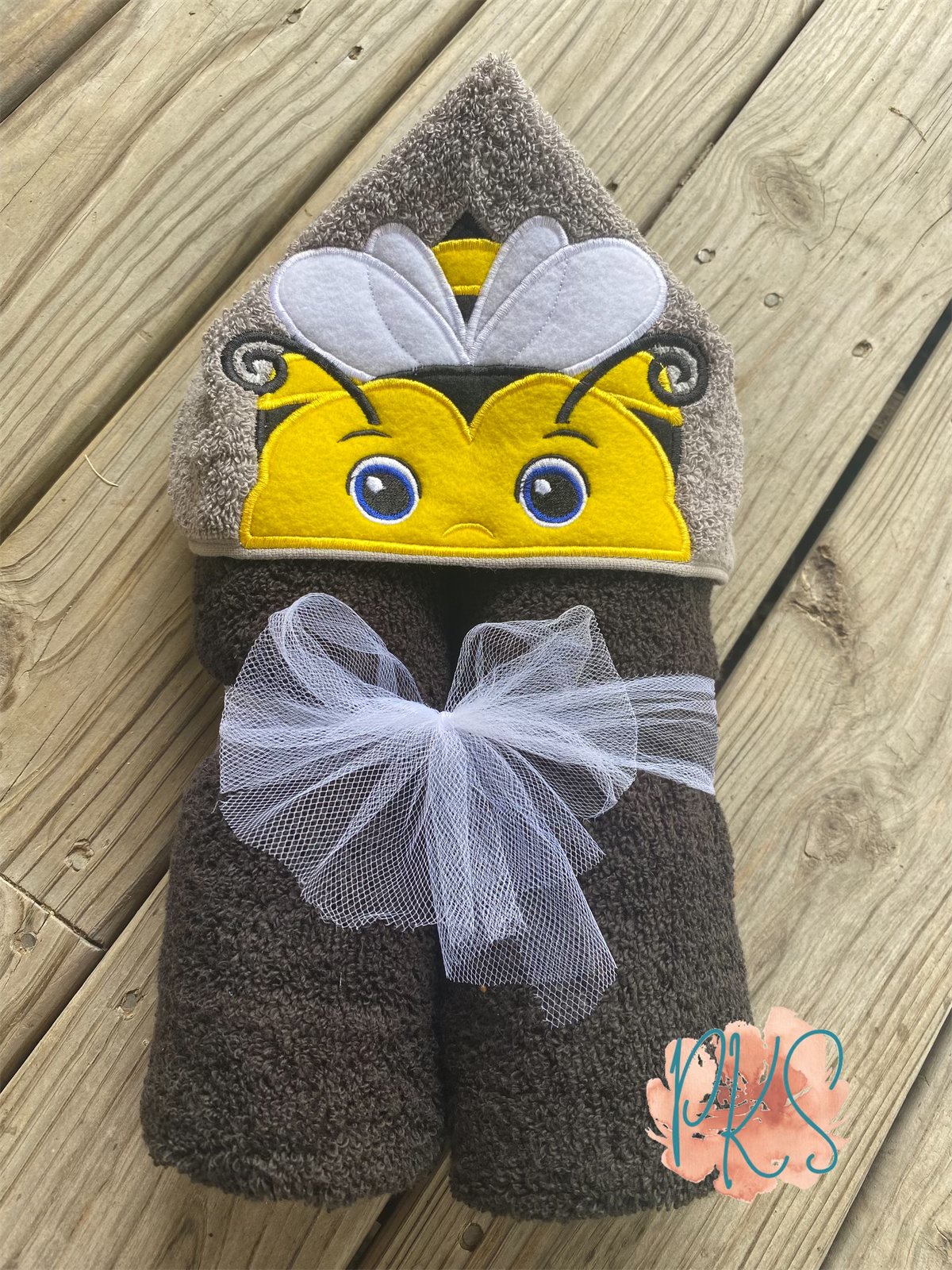 Bumblebee Hooded Towel