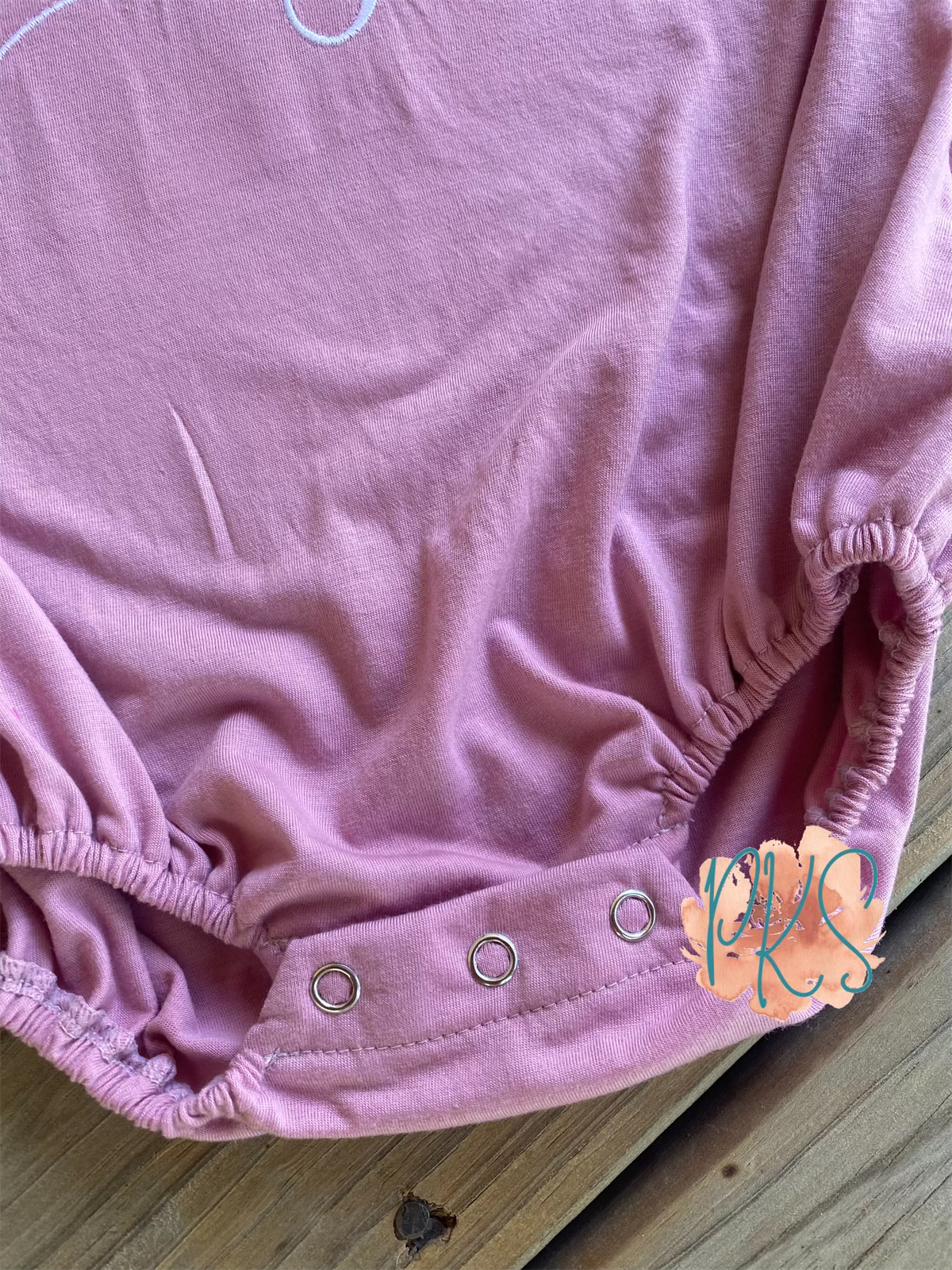 Embroidered Baggy Infant Romper - Personalized Romper - T-Shirt Romper - Oversized Infant Romper