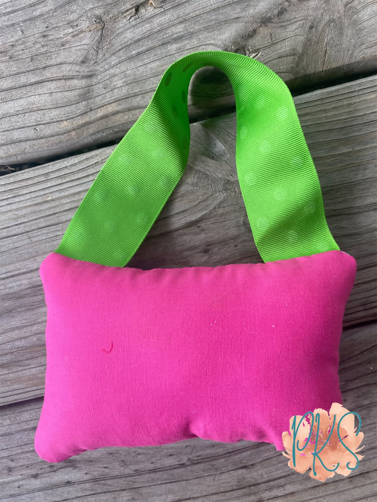 Pink and Green Tooth Fairy Pillow