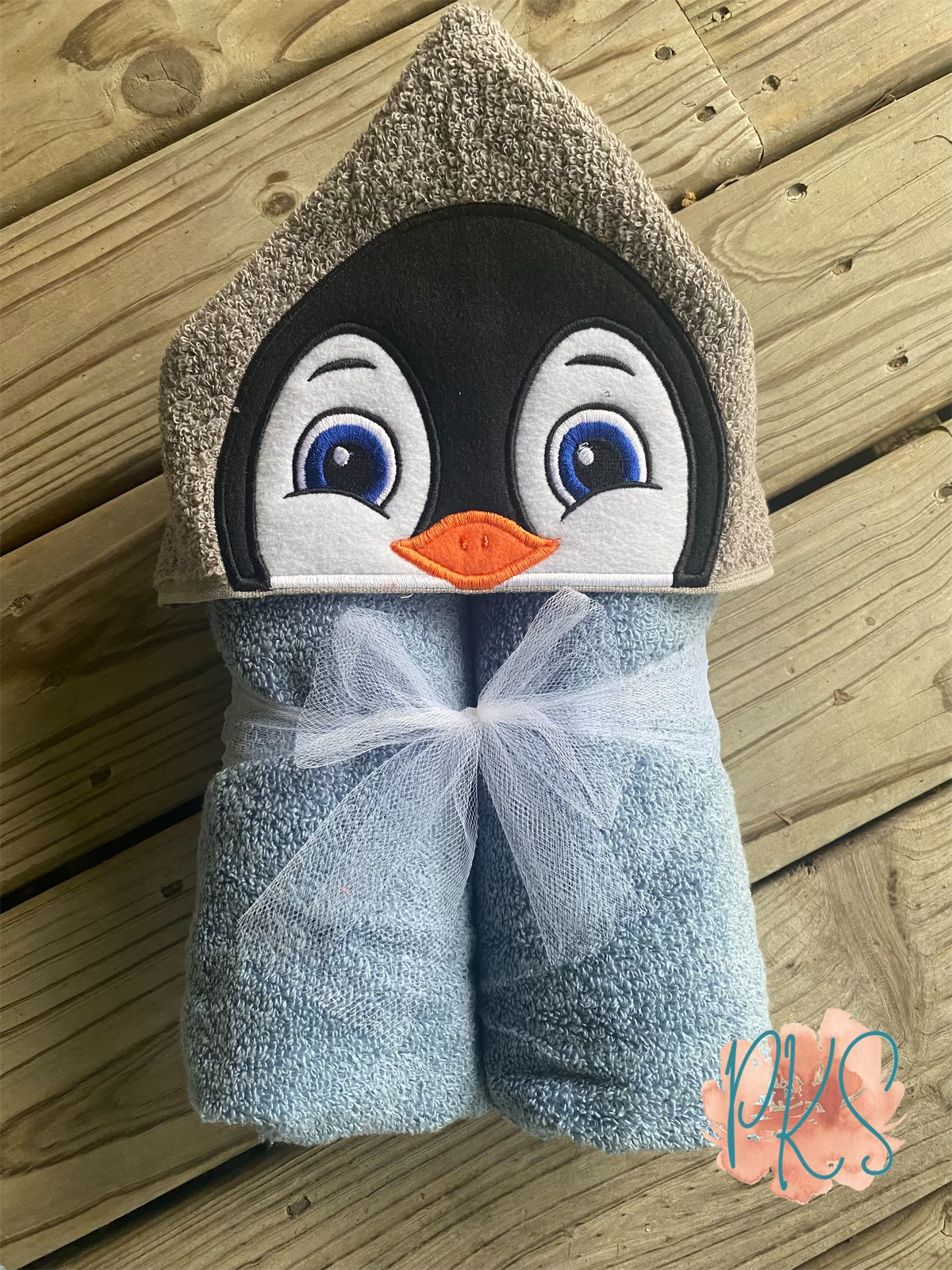 Penguin Hooded Towel