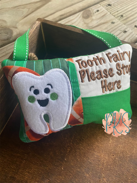 Football Tooth Fairy Pillow