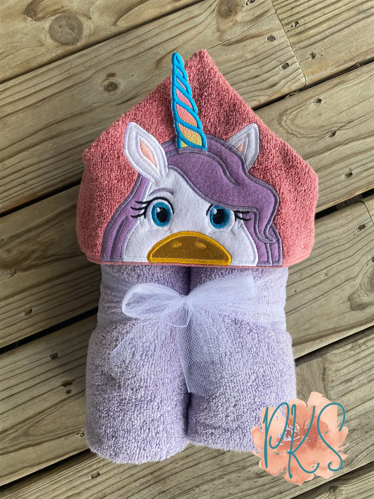 Unicorn Hooded Towel