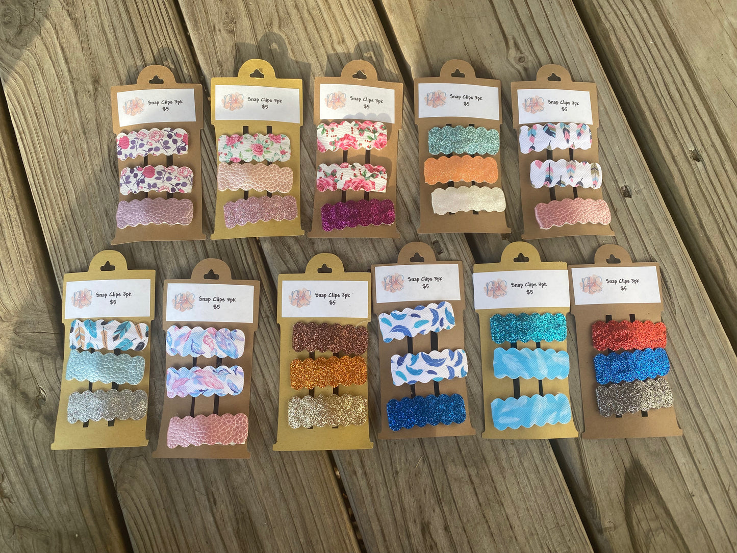 Snap Clips - set of 3