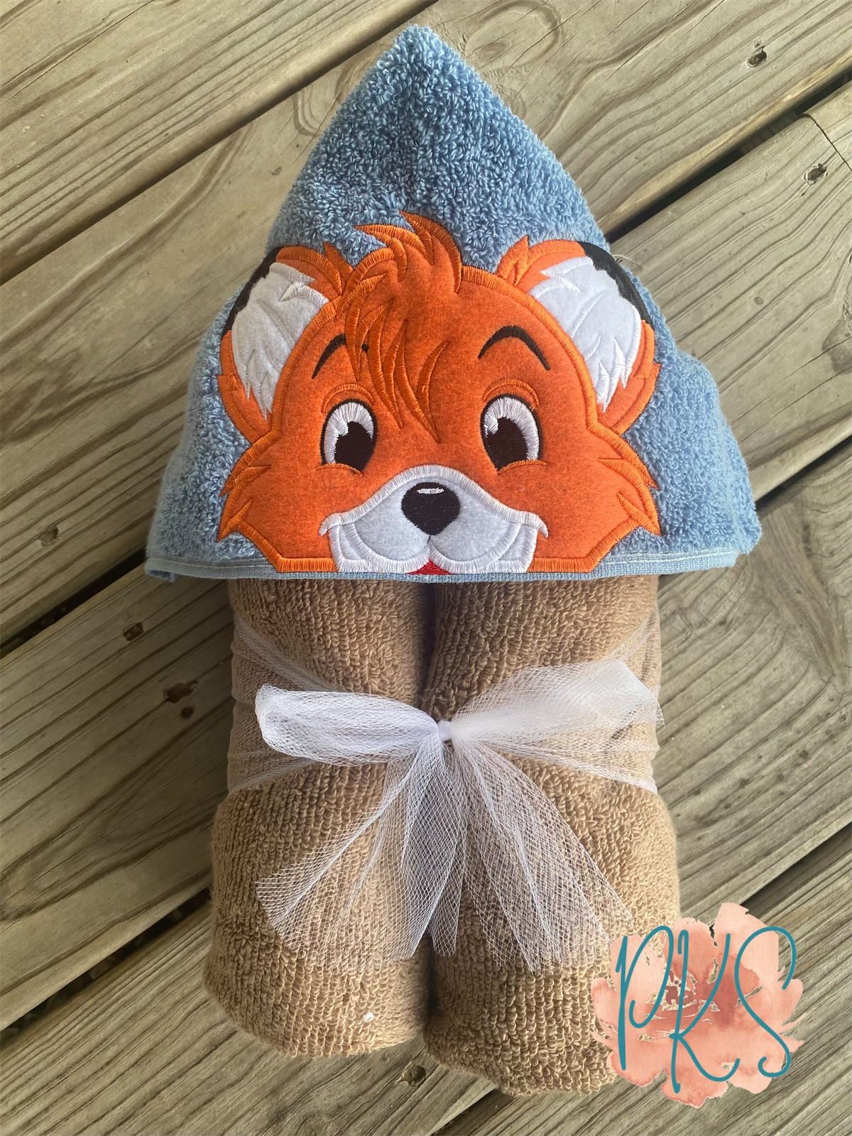 Friendly Fox Hooded Towel