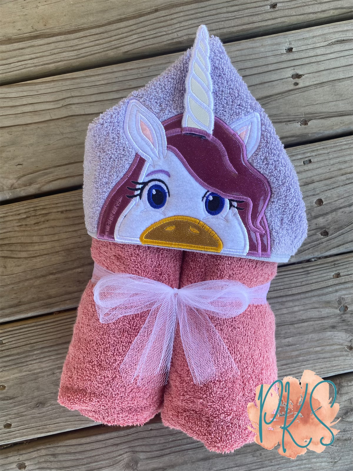 Unicorn Hooded Towel