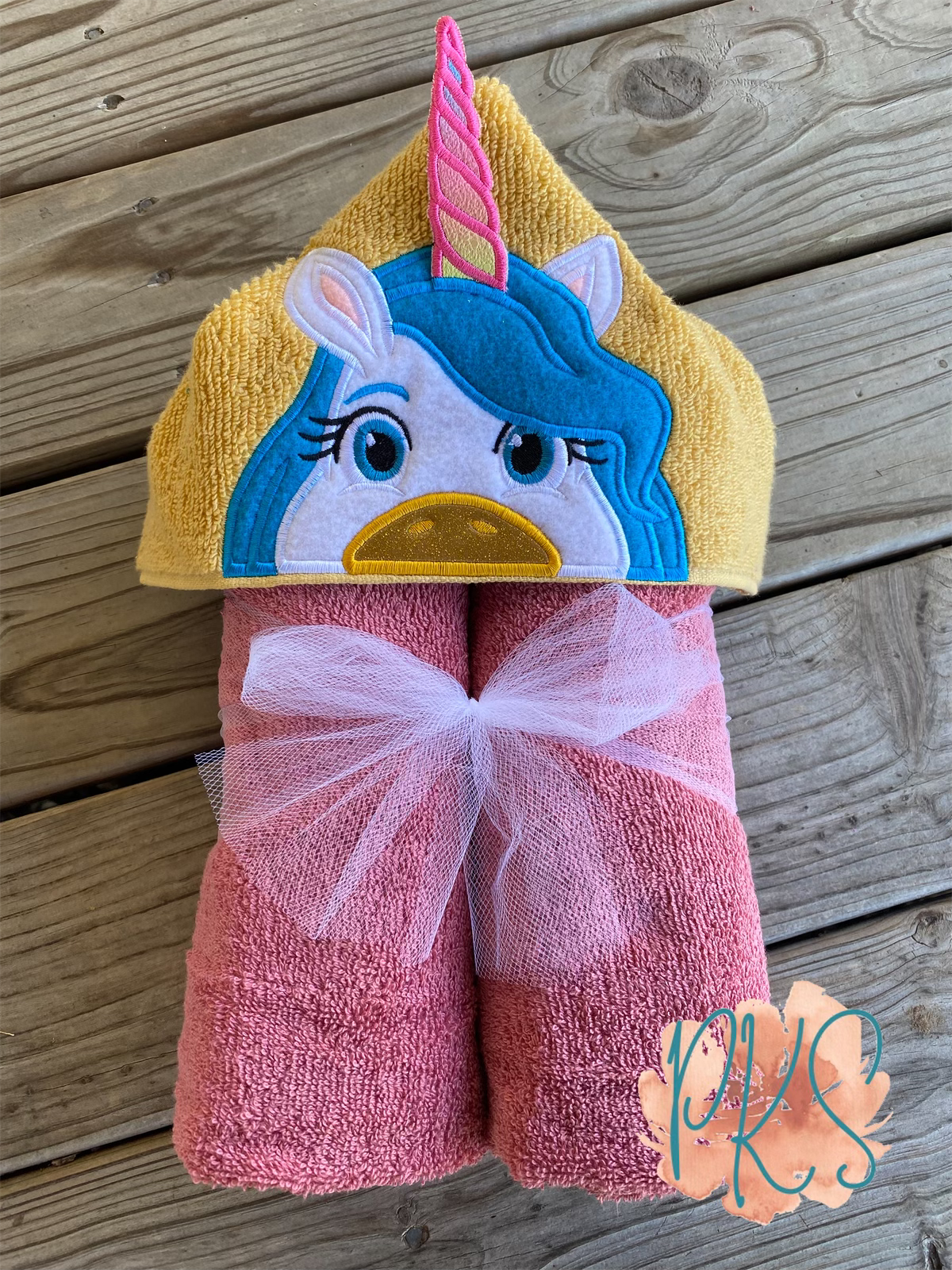 Unicorn Hooded Towel